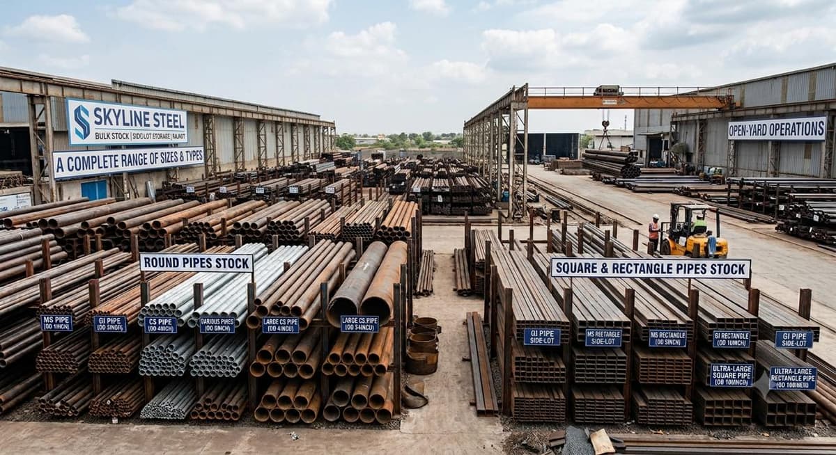 All type of steel pipe (MS & CS pipe )